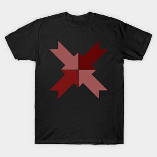 Red arrow X design T-Shirt